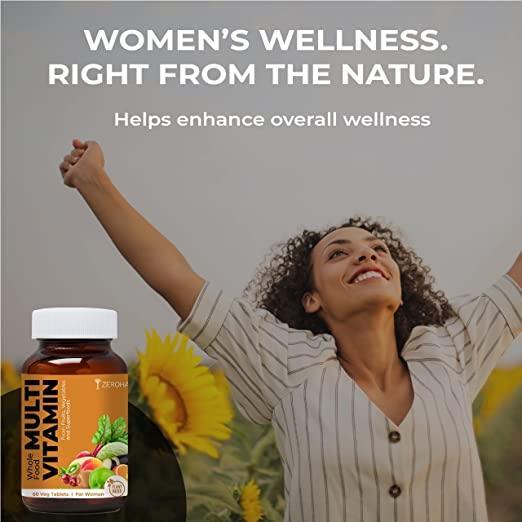 Zeroharm Sciences Multivitamin for Women Veg Tablet - 60 Veg Tablet