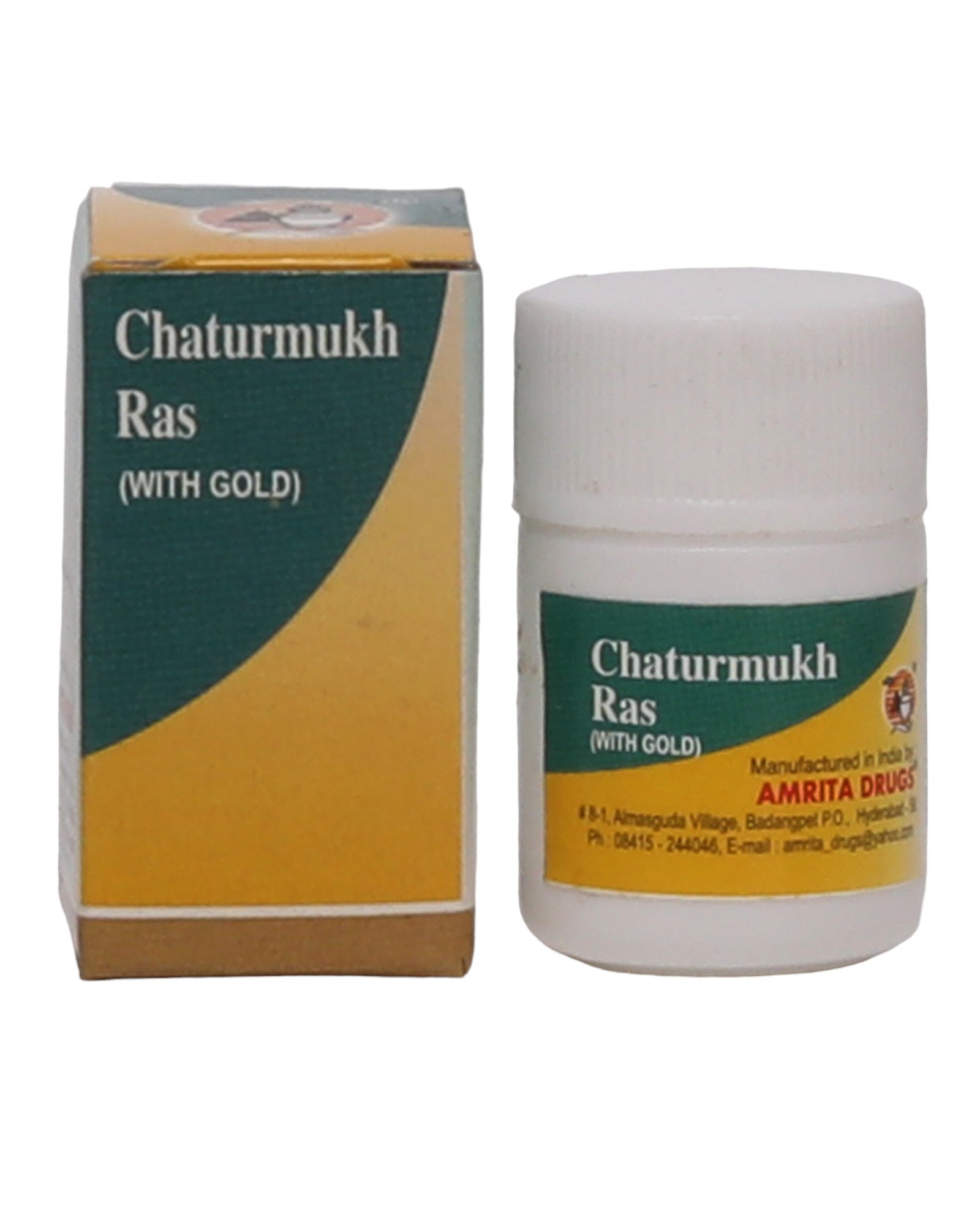Amrita Chaturmukh Ras Tablet