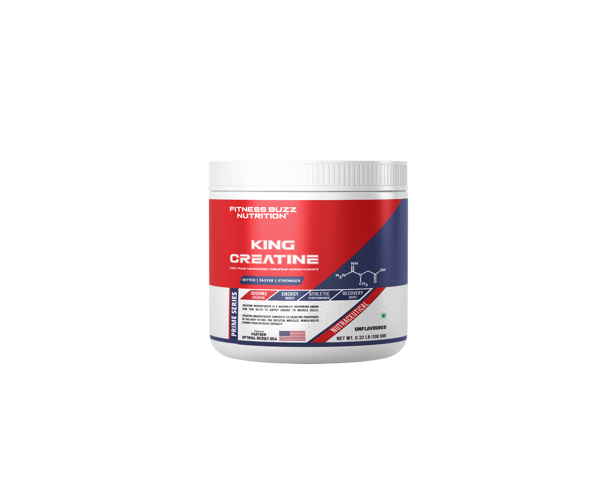 Fitness Buzz Nutrition KIng Creatine Powder