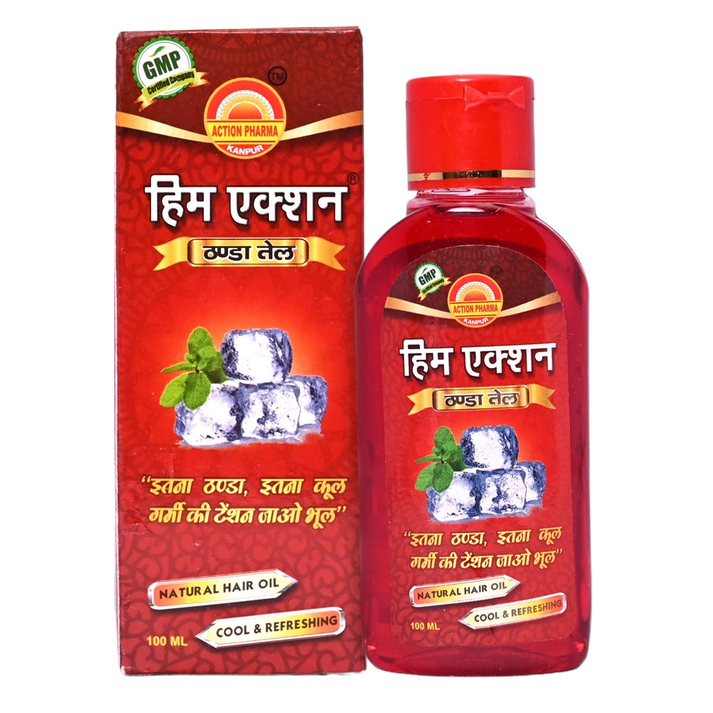 Action Pharma Him Action Thanda Oil- 100ml