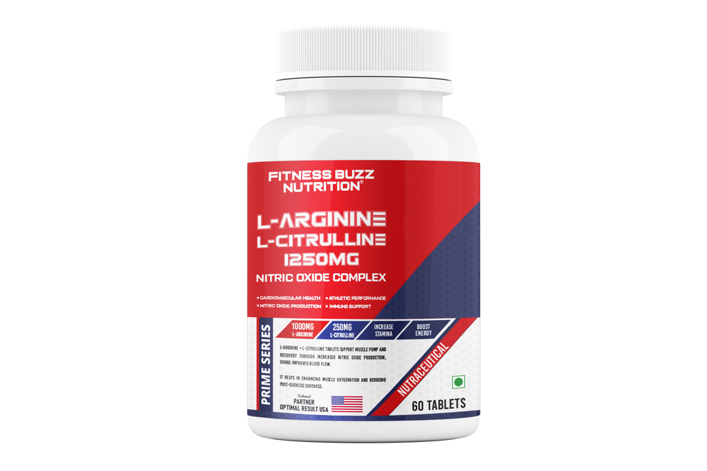 FB Nutrition L-Arginine + L-Citrulline Tablet - 60 Tablets