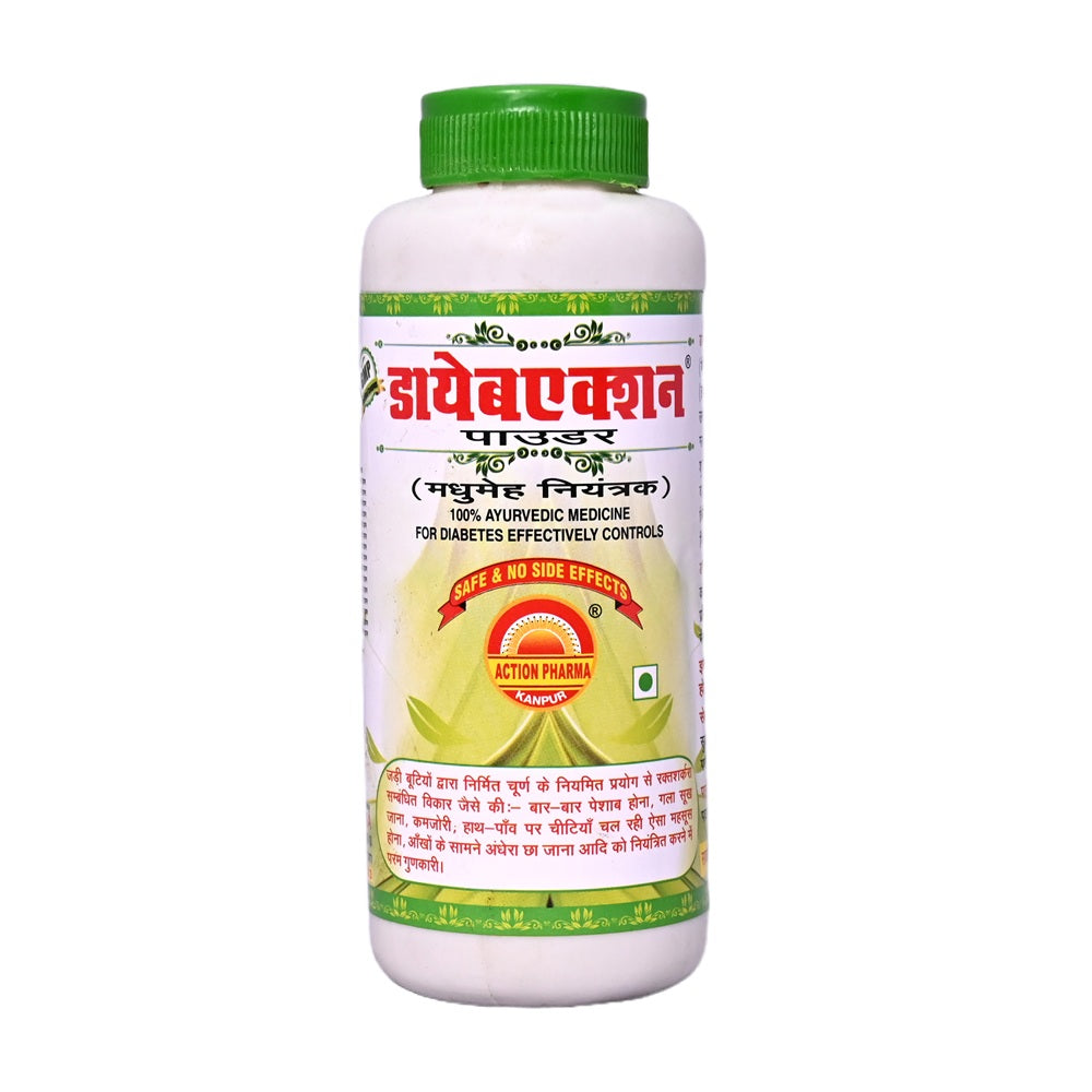 Action Pharma Diabaction Powder For Diabetes Effectively Controls - 100 GM