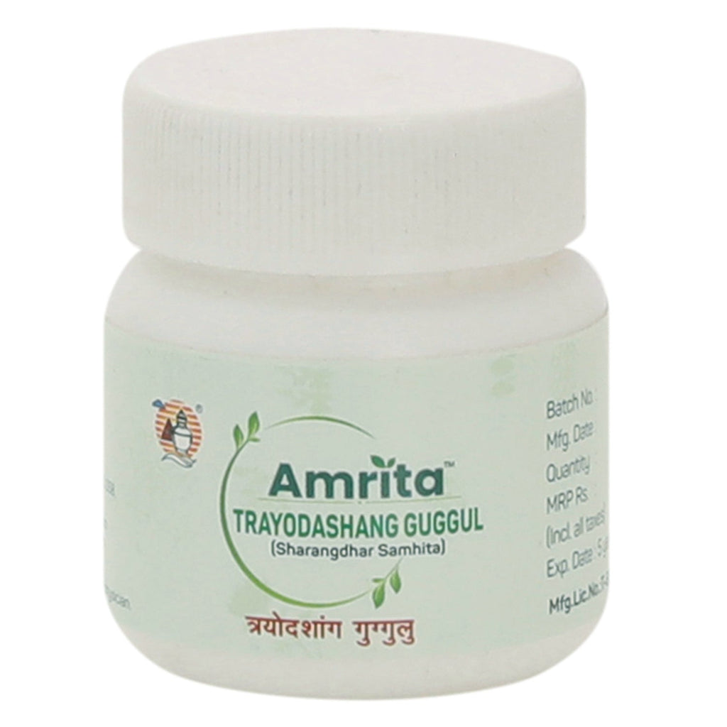 Amrita Trayodashang Guggul - 60 Tablets