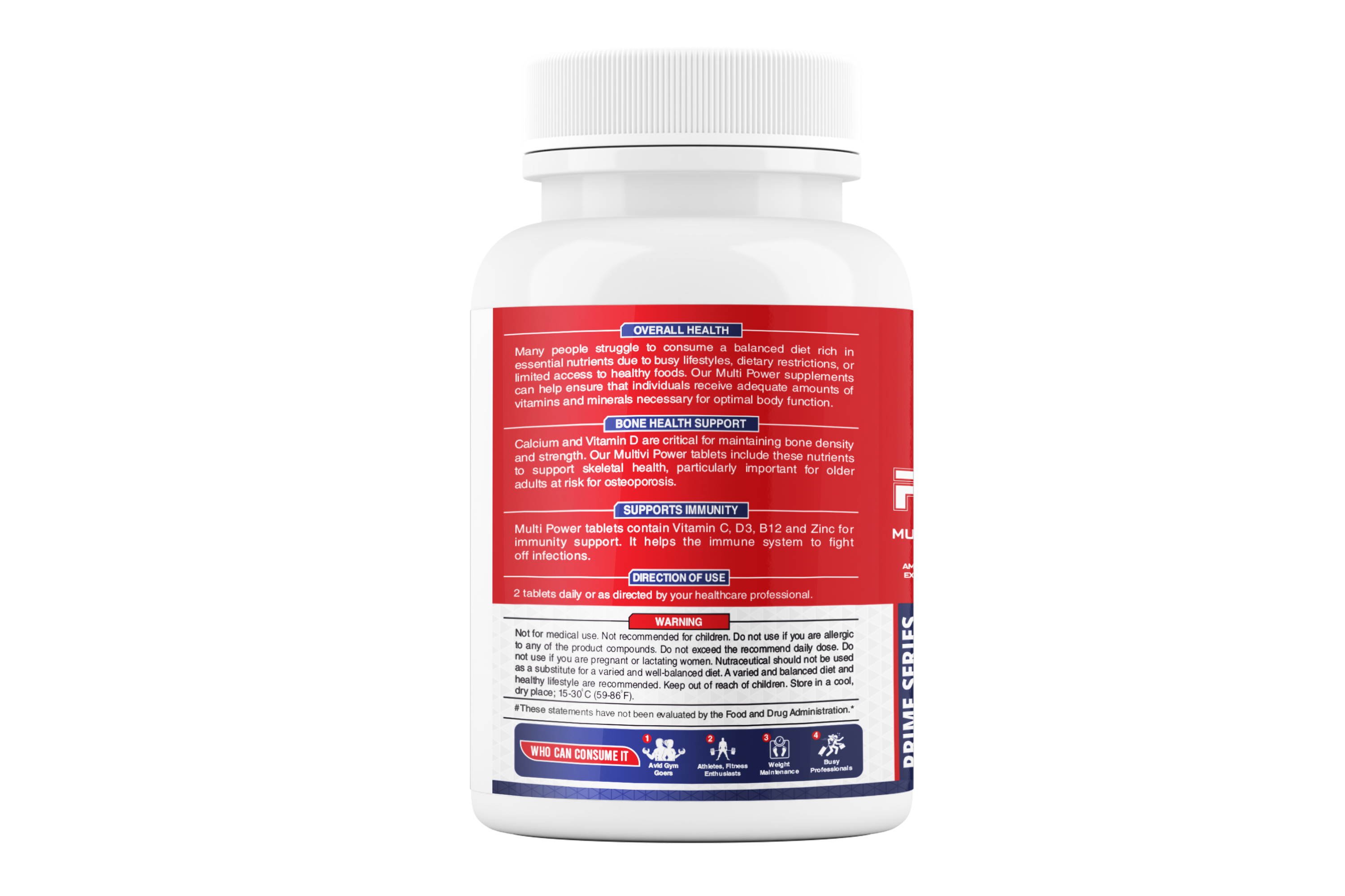 FB Nutrition Multi Power Tablets - 60 Tablets