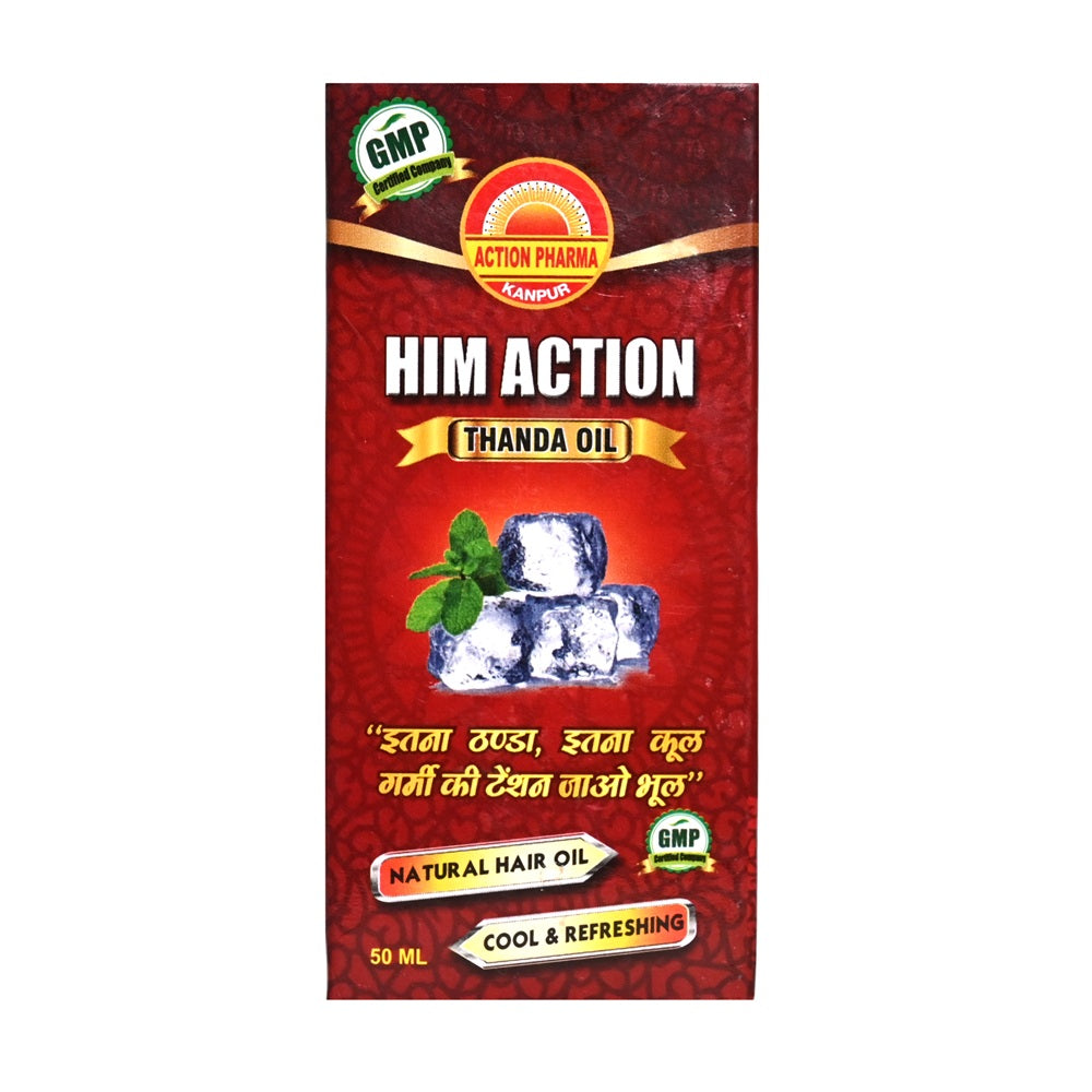 Action Pharma Him Action Thanda Oil- 50ml
