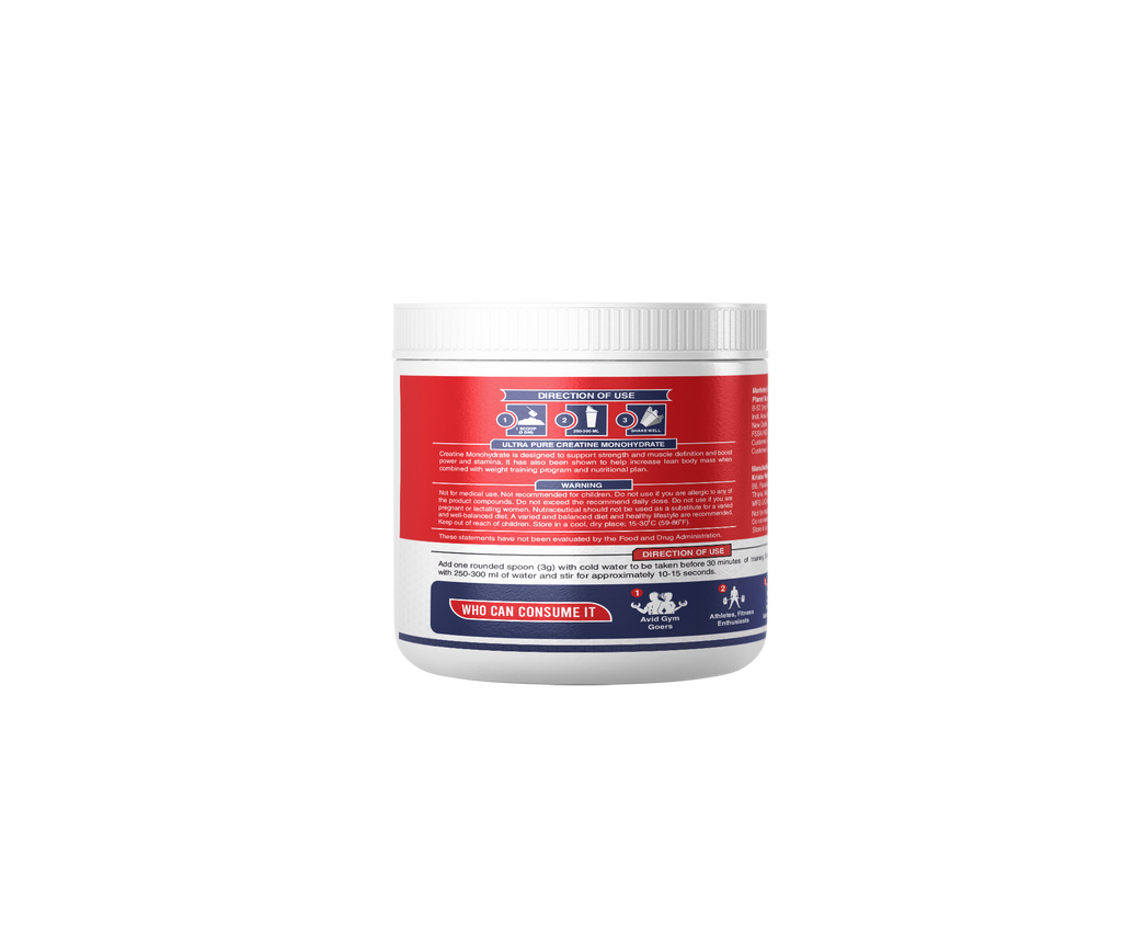 Fitness Buzz Nutrition KIng Creatine Powder