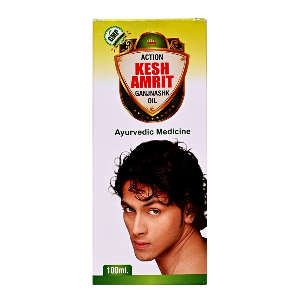 Action Pharma Kesh Amrit Ganjnashk Oil - 100ml
