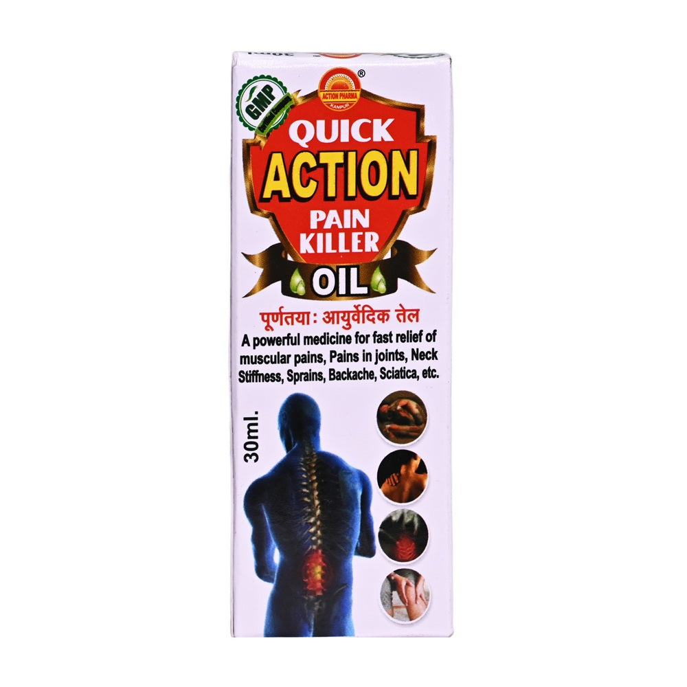 Action Pharma Quick Action Pain Killer Oil (30ml)