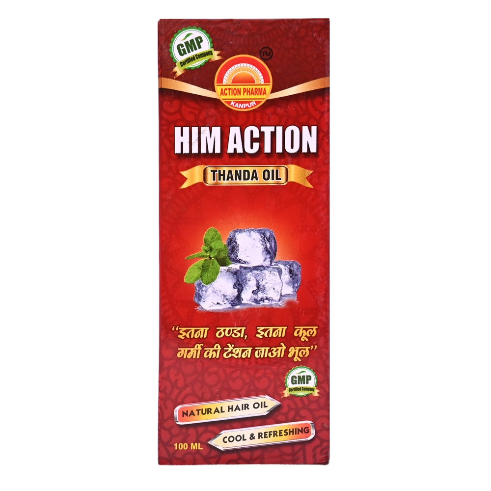 Action Pharma Him Action Thanda Oil- 100ml