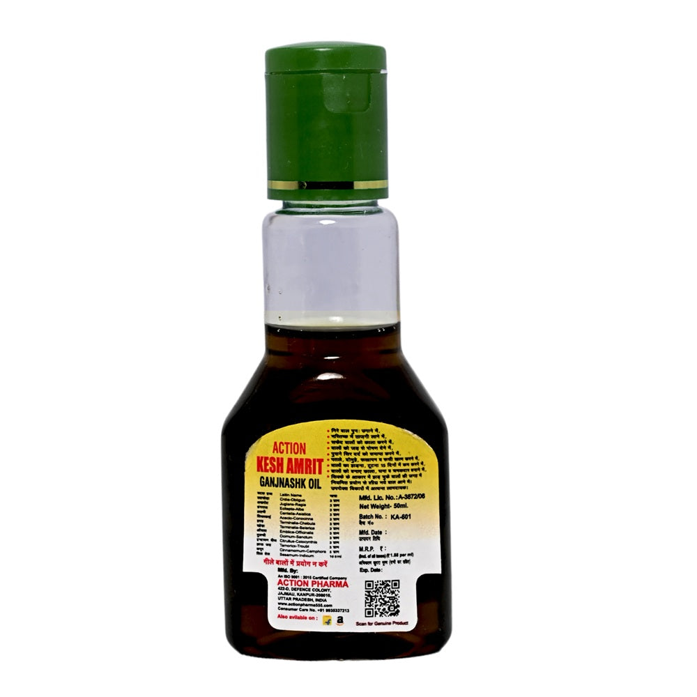 Action Pharma Kesh Amrit Ganjnashk Oil - 50ml