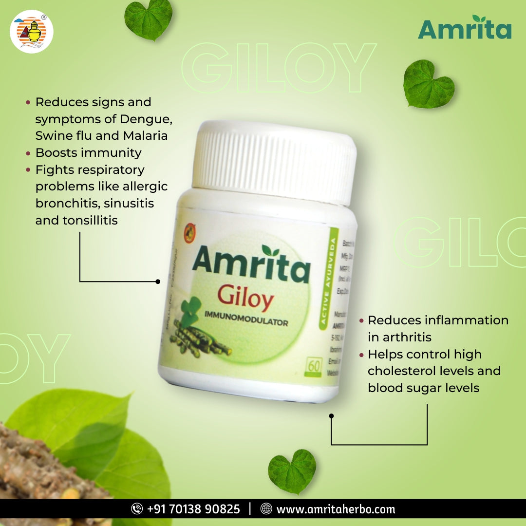 Amrita Giloy Ghanvati - 60 Tablets