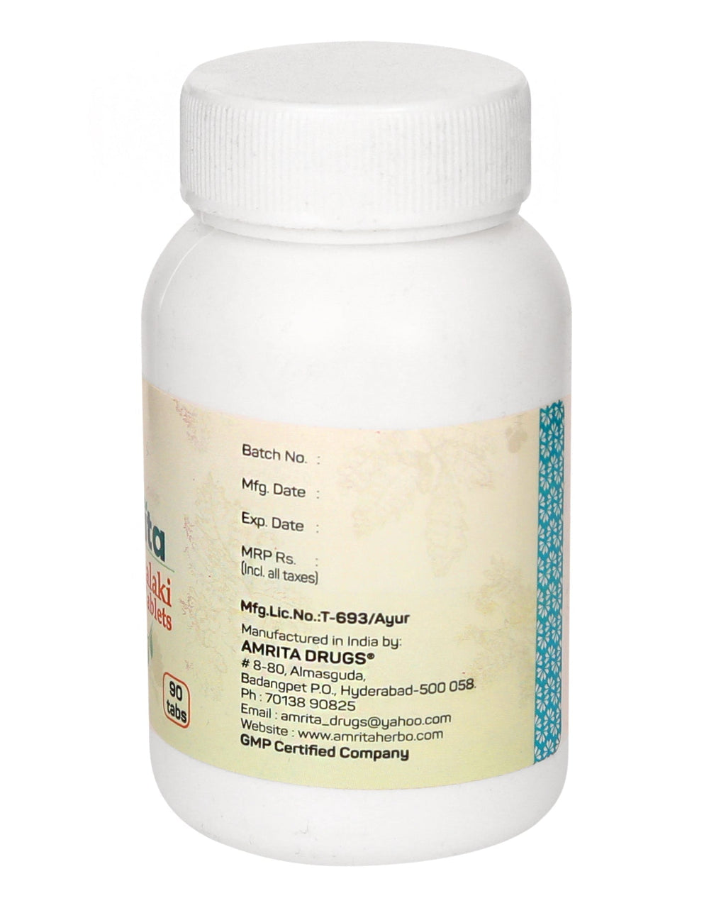 Amrita Nisa Amalaki Tablet - 90 Tablets
