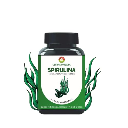 Cordy Herb Spirulina Vegan Capsule | Dietary Supplement to Support Energy and Detox | Multivitamins Supplement