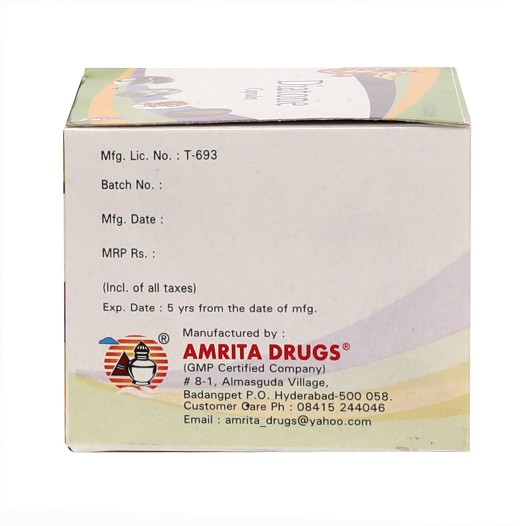 Amrita Diatone Capsule - 100 Capsules