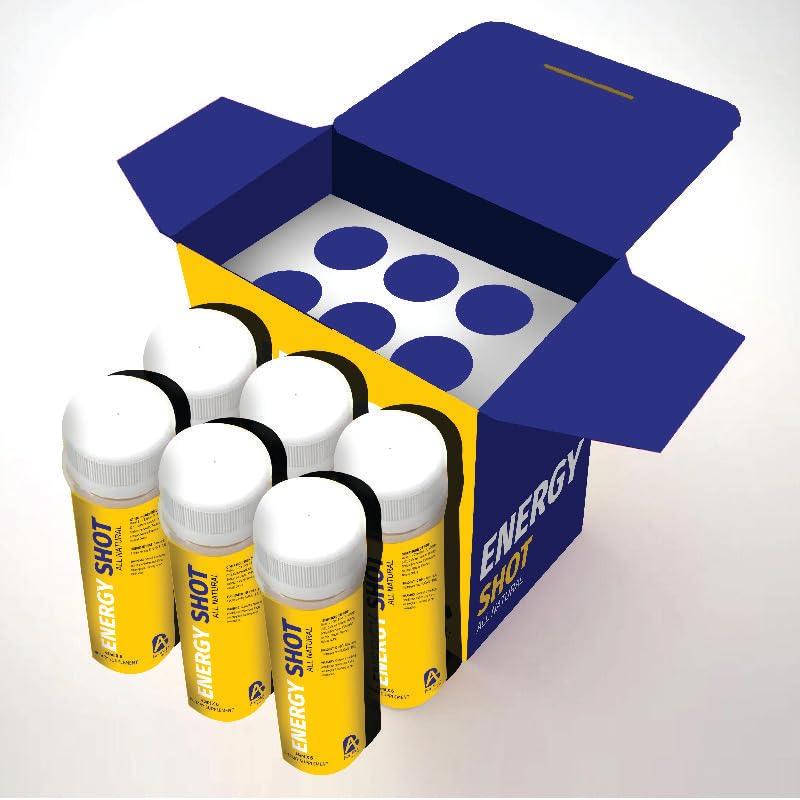 Bonaiyu Energy Shot All Natural With 1000Mg L-Citrulline - 6 Pet Bottles