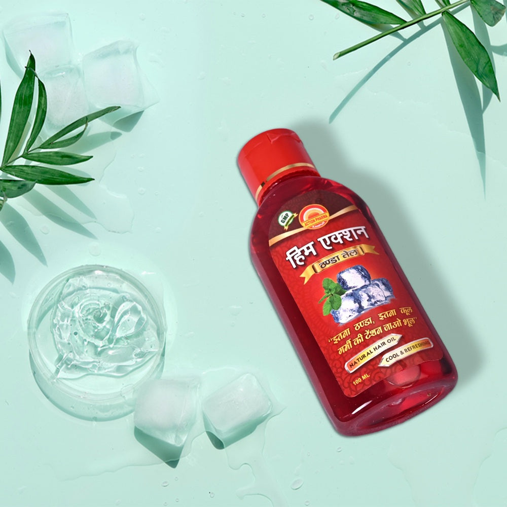 Action Pharma Him Action Thanda Oil- 100ml