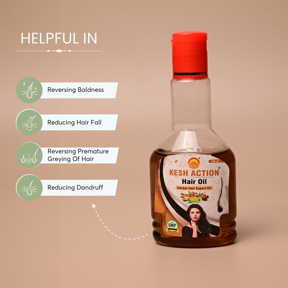 Action Pharma Kesh Action Hair Oil - 100ml
