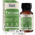 Ambic Wellness Fat Loss Tablets with Clinically Proven PhaseoLean (60 Tablets)