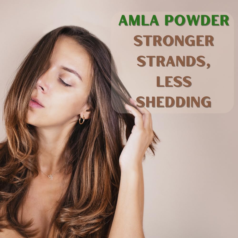 Pure Nutrition Organic Amla Powder - 227g | Supports Immunity, Digestion, and Hair Health