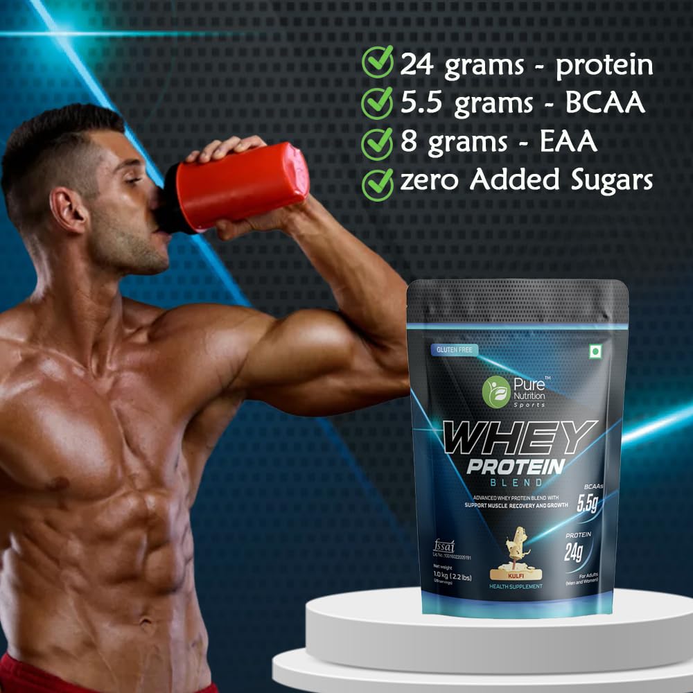Pure Nutrition Whey Protein Blend Kulfi - 1kg