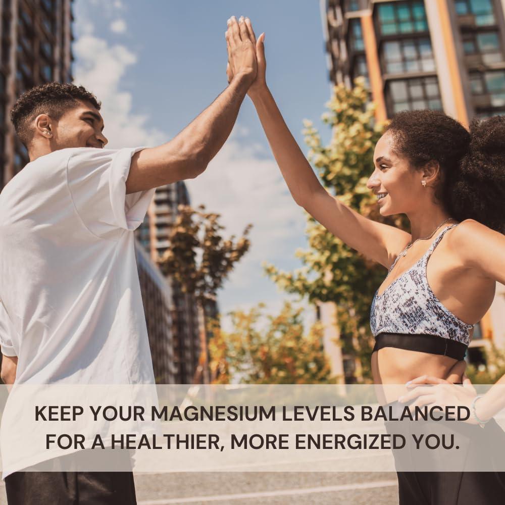 Pure Nutrition Magnesium Glycinate Tablet with Zinc for Bones, Muscles & Nerve Health - 60 Tablets
