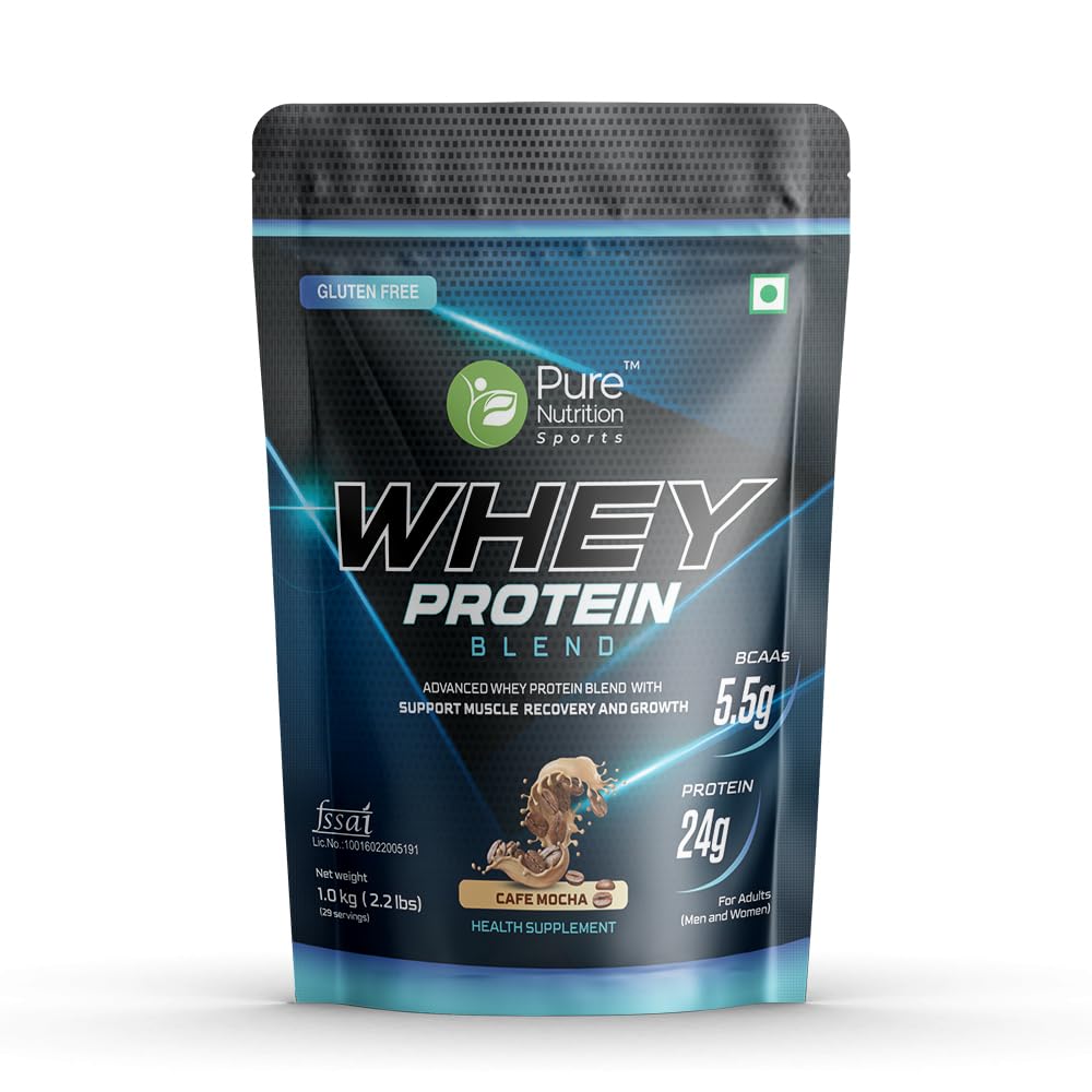 Pure Nutrition Whey Protein Blend Cafe Mocha
