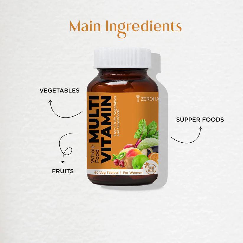 Zeroharm Sciences Multivitamin for Women Veg Tablet - 60 Veg Tablet