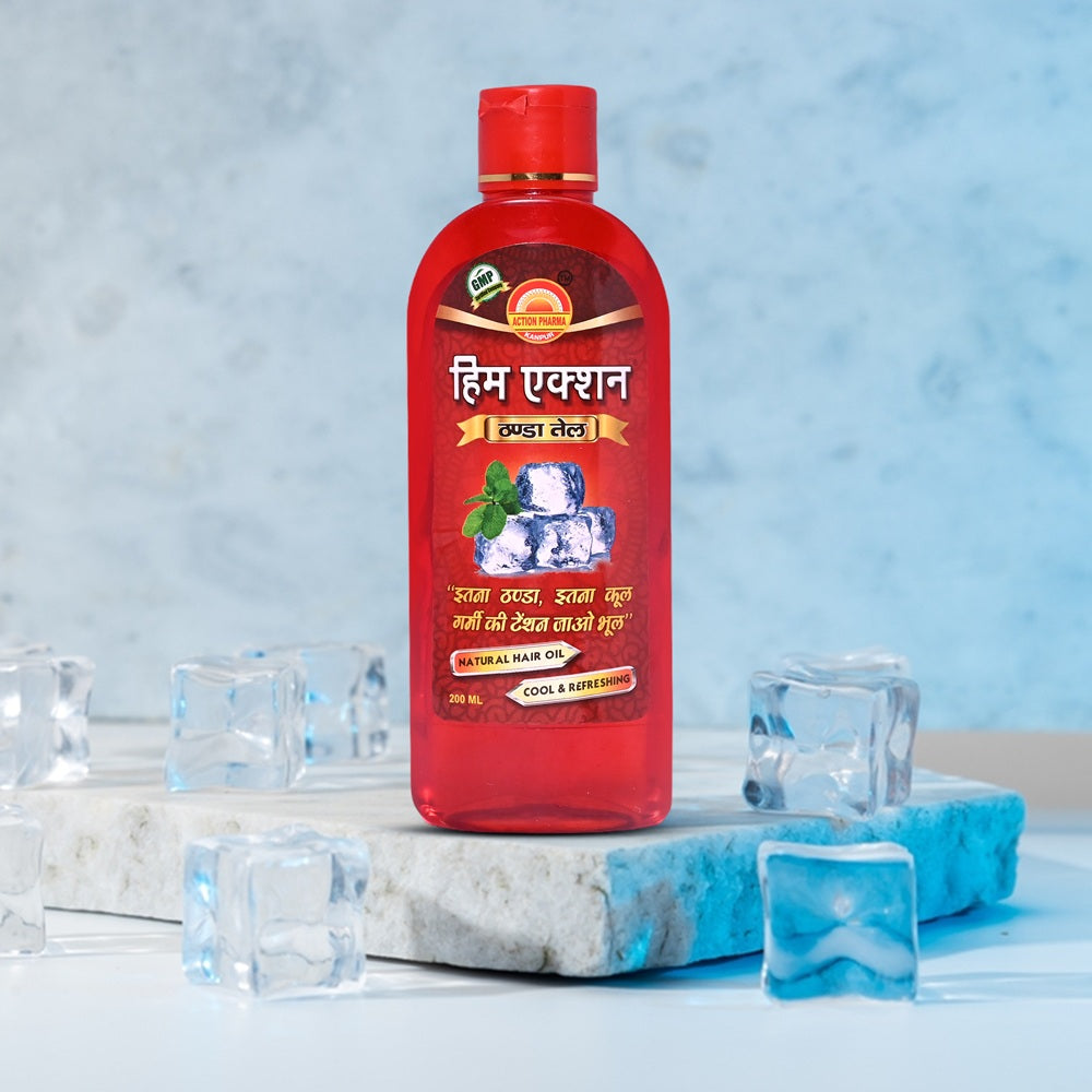 Action Pharma Him Action Thanda Oil- 200ml