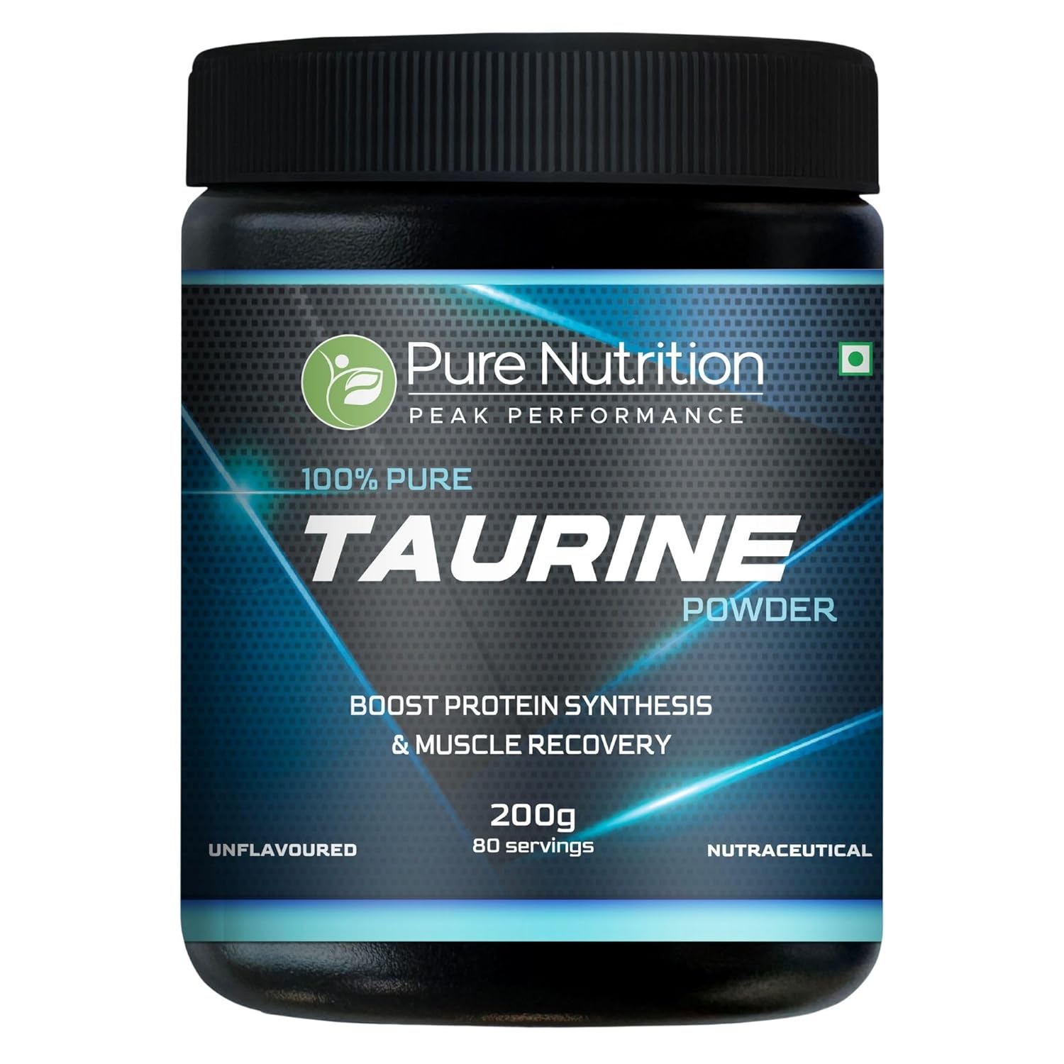 Pure Nutrition L-Taurine Powder 200g | Premium Amino Acid Supplement | Boosts Muscle Recovery & Performance | Supports Energy, Heart Health, & Overall Wellness | Ideal for Fitness, Stamina, & Active Lifestyle