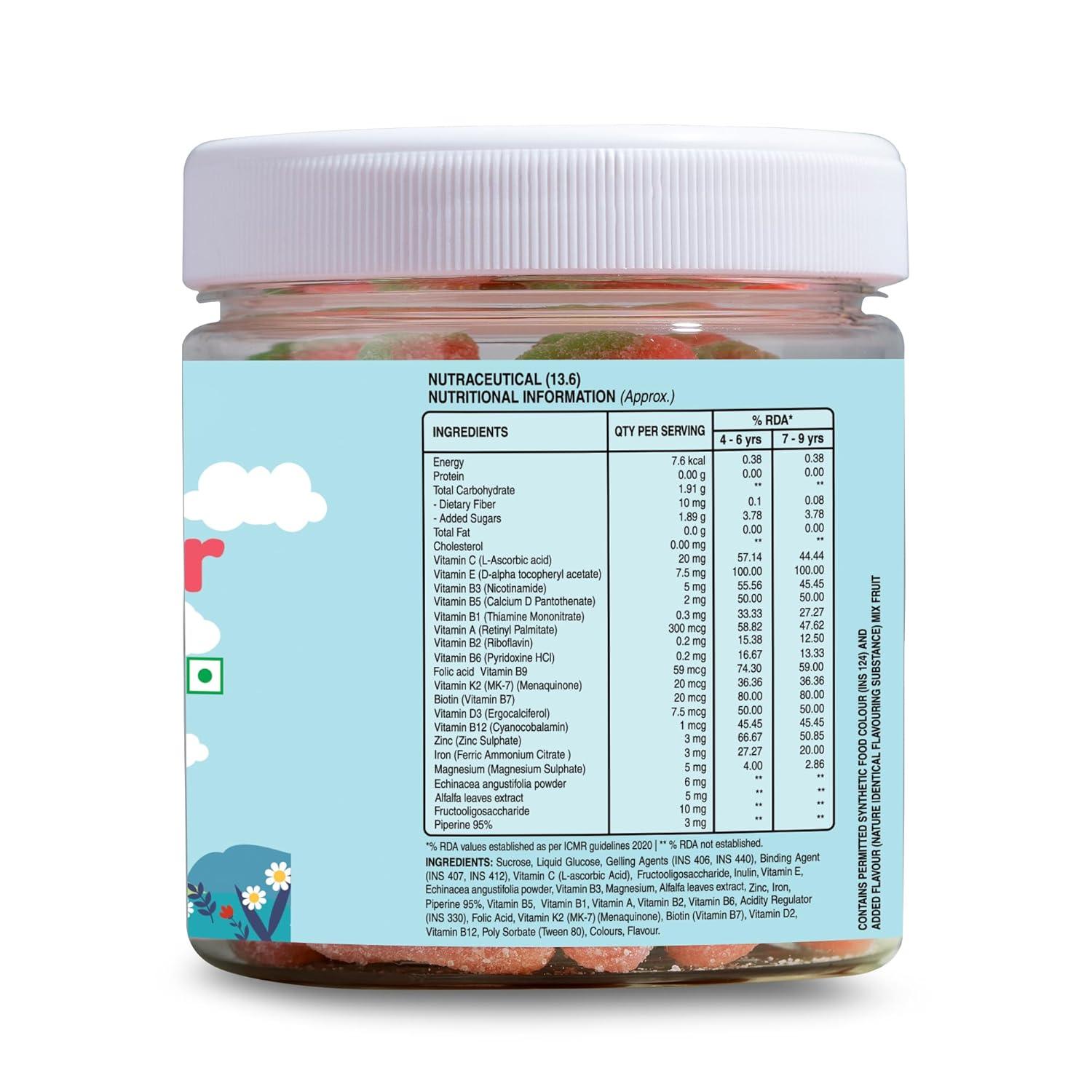 Pure Nutrition Junior Multivitamin Gummies - For Healthy Growth