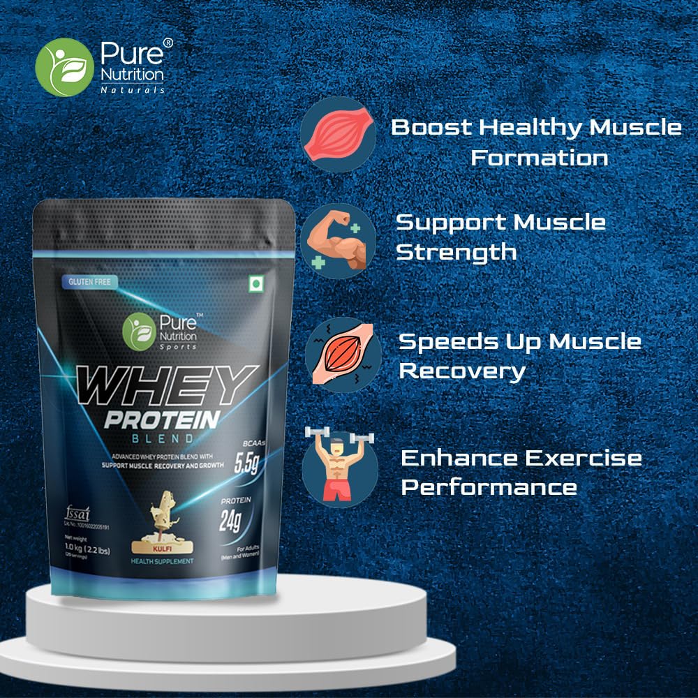 Pure Nutrition Whey Protein Blend Kulfi - 1kg