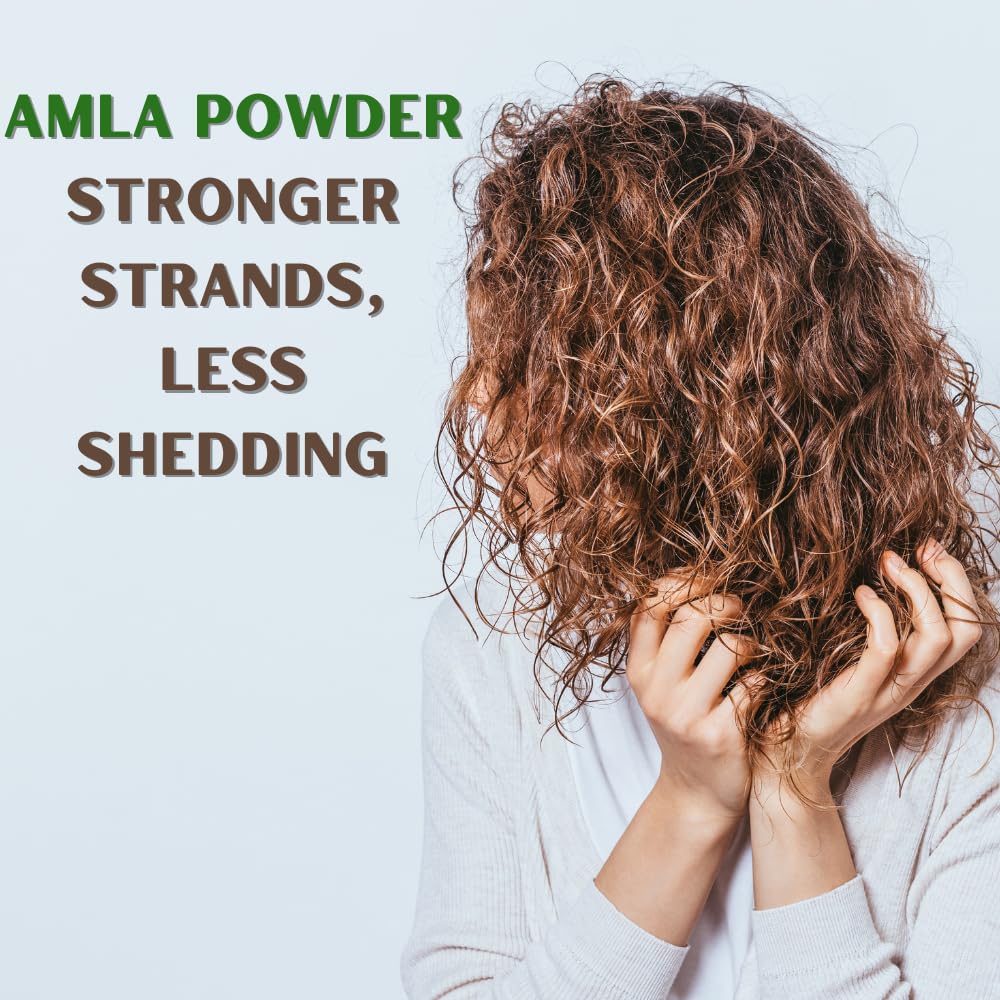 Pure Nutrition Organic Amla Powder - 227g | Supports Immunity, Digestion, and Hair Health