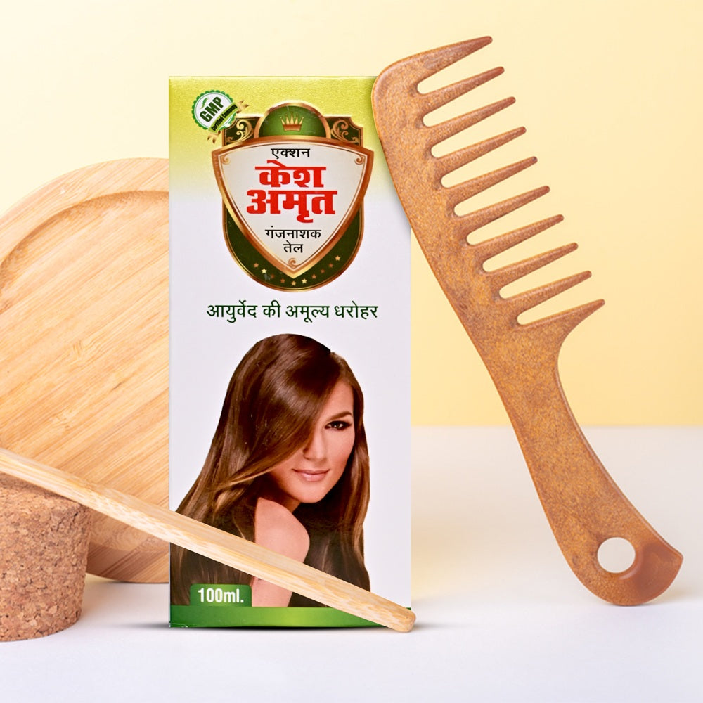 Action Pharma Kesh Amrit Ganjnashk Oil - 100ml