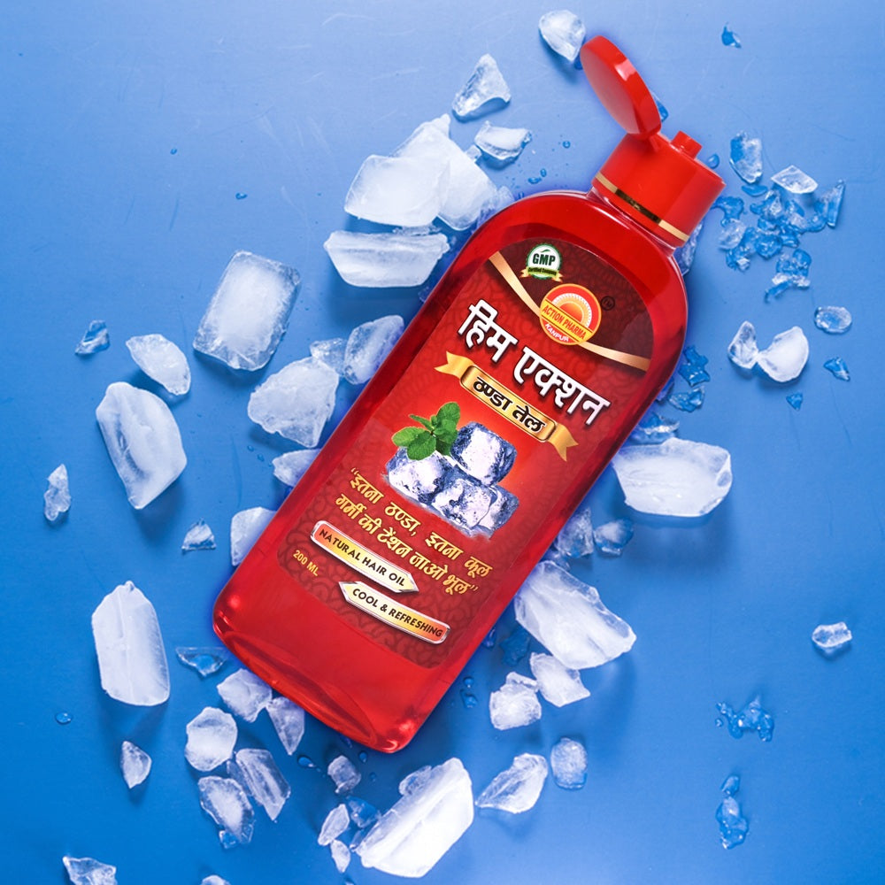 Action Pharma Him Action Thanda Oil- 200ml