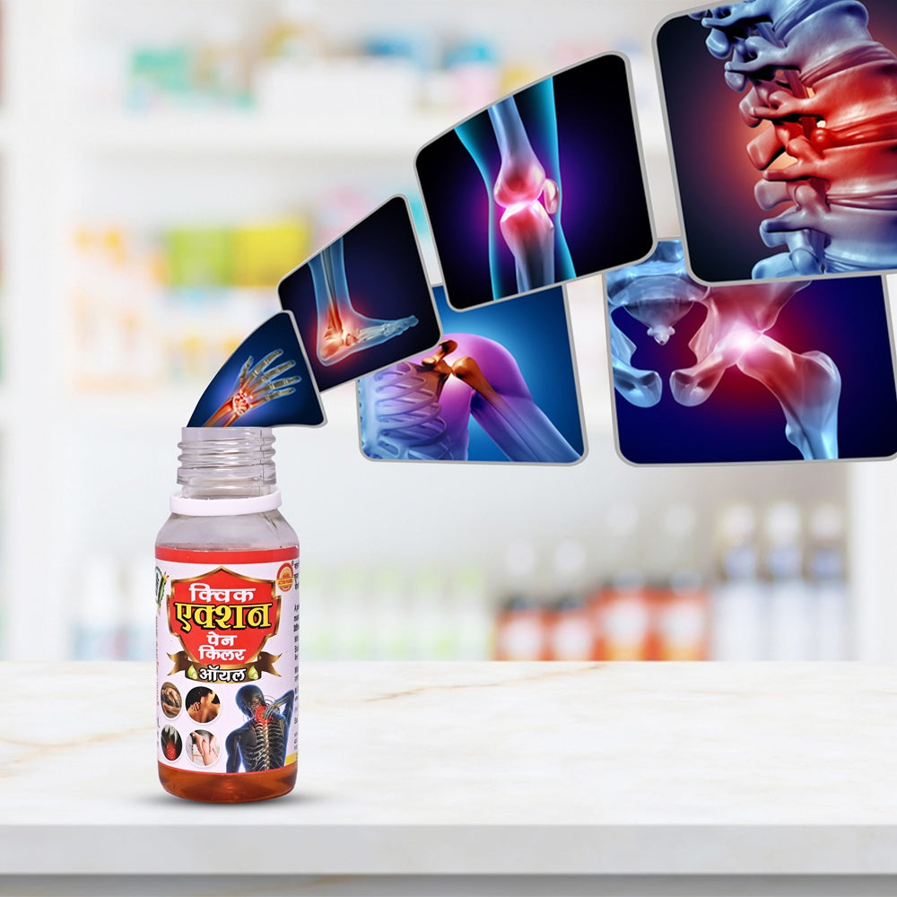 Action Pharma Quick Action Pain Killer Oil (60ml)