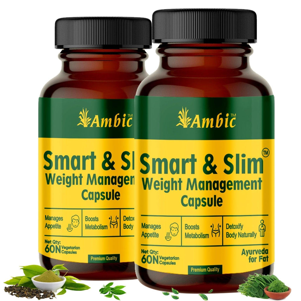 Ambic Smart & Slim Vegetarian Capsule (60 Each)