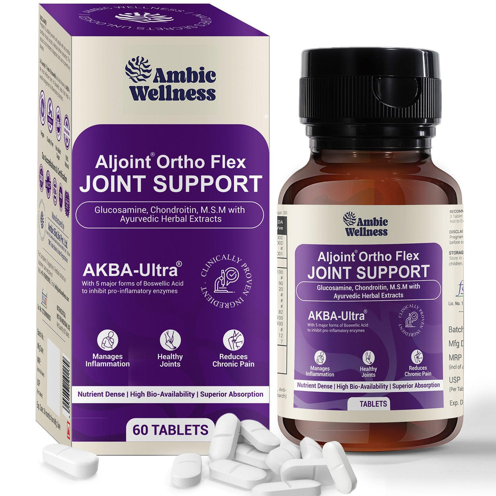 Ambic Wellness Aljoint Ortho Flex Joint Support Supplement Tablet - 60 Tabs