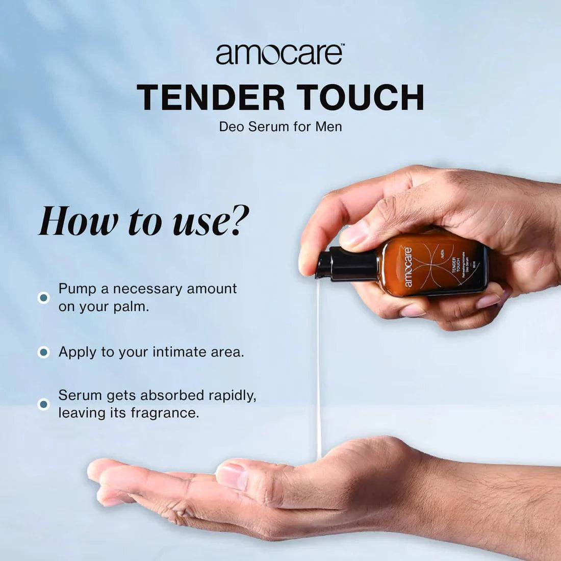 Amocare Tender Touch Intimate Deo Serum for Men - 50ml