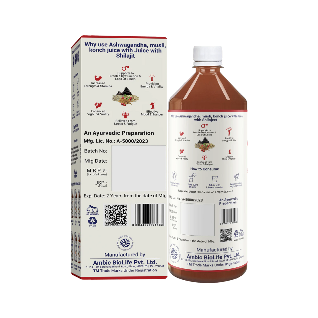 Ambic Ashwagandha Musli, Konch Ras