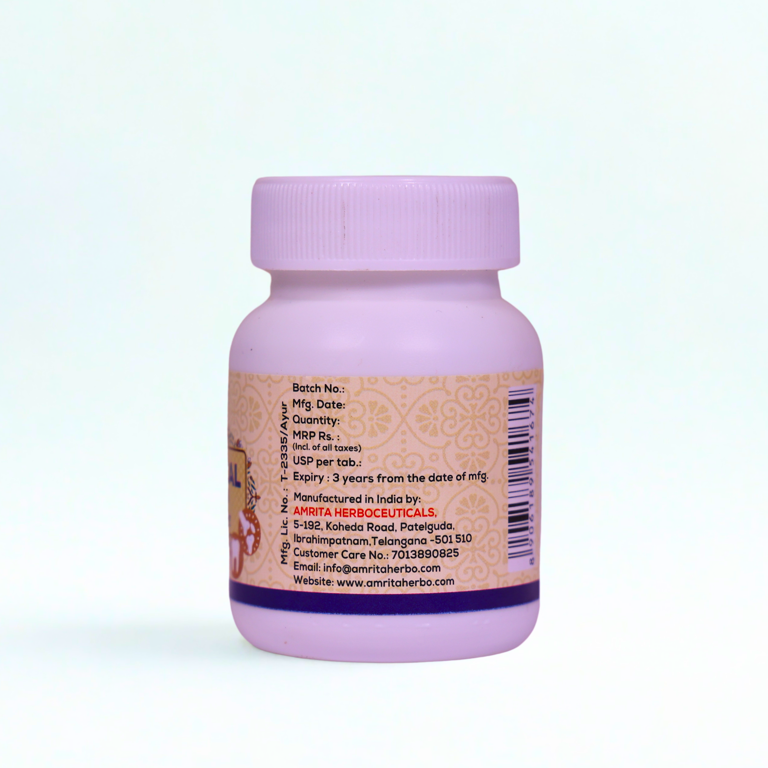 Amrita Asthycal Tablet - 60 Tablets