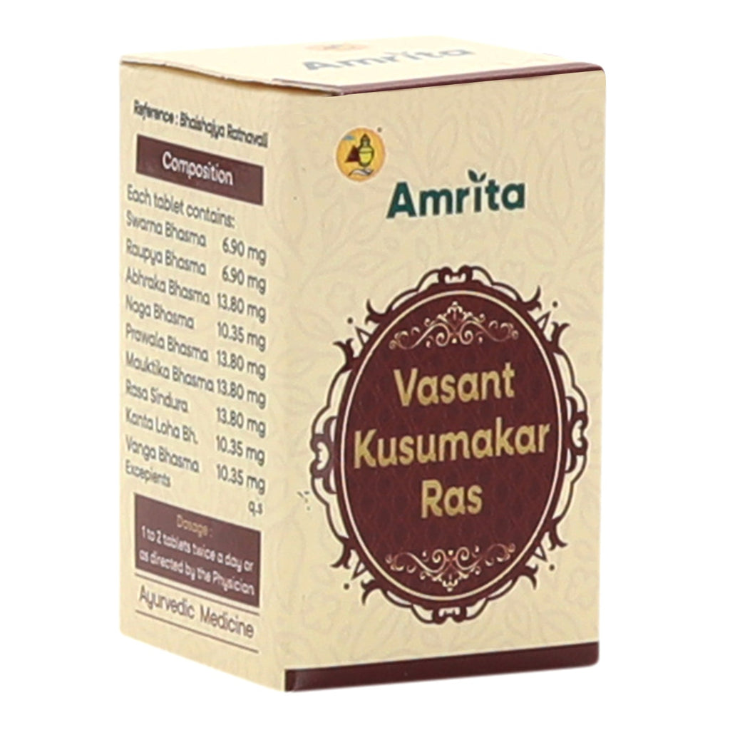 Amrita Vasant Kusumakar Ras God Tablet