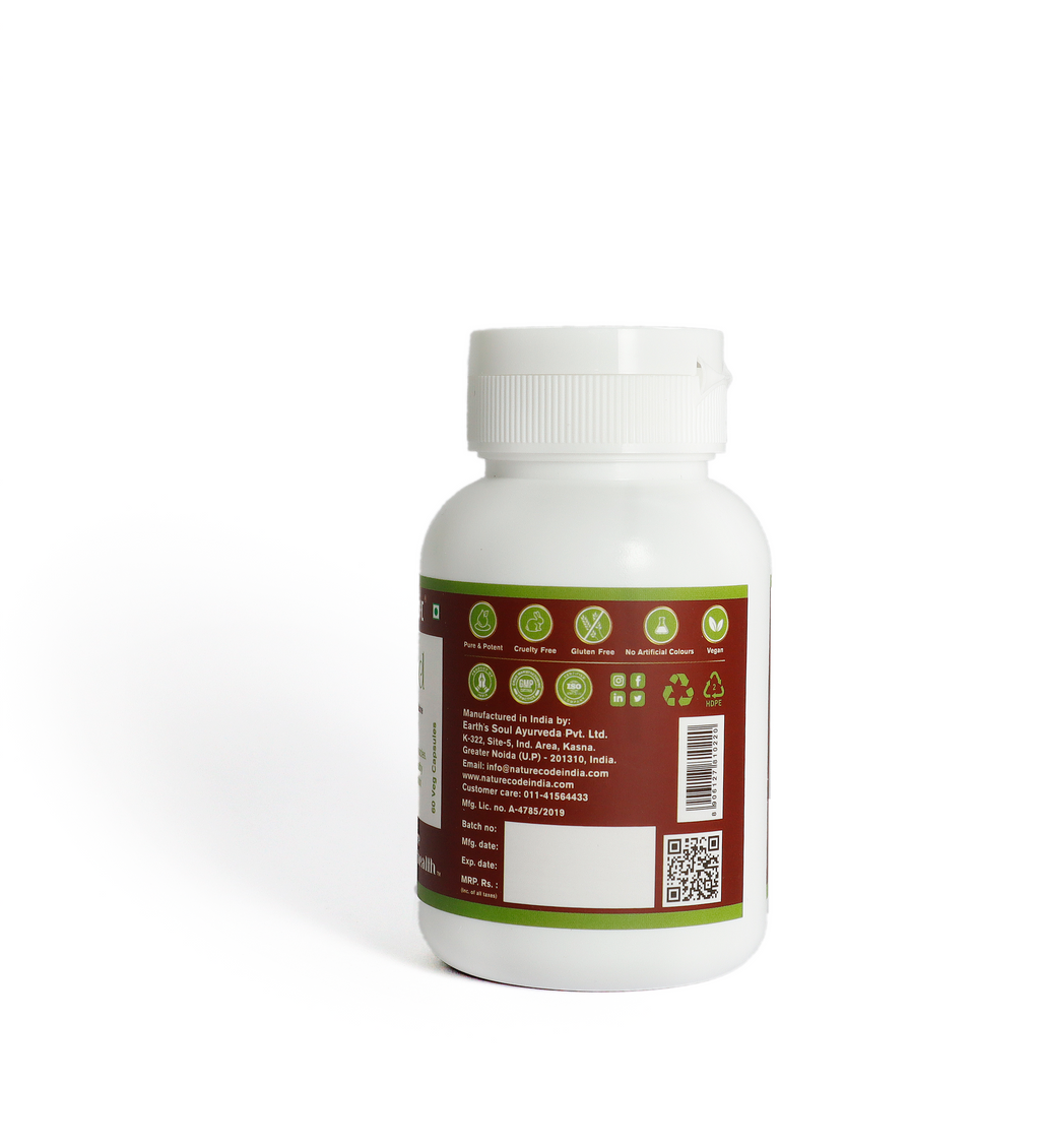 Nature Code Hadjod Veg Capsule - 60 Capsules