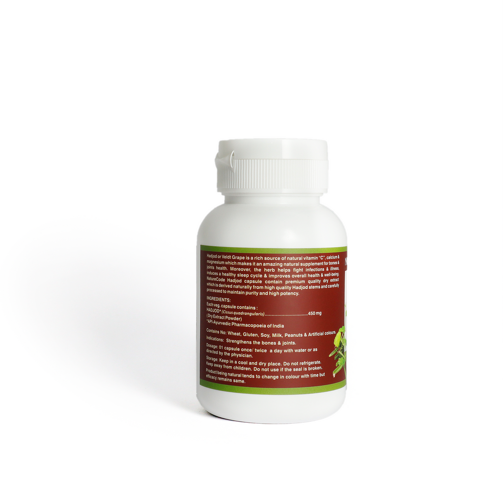 Nature Code Hadjod Veg Capsule - 60 Capsules