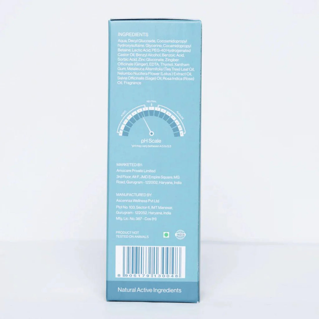 Amocare Tender Touch Refreshing Intimate Foam Wash for Men - 100ml