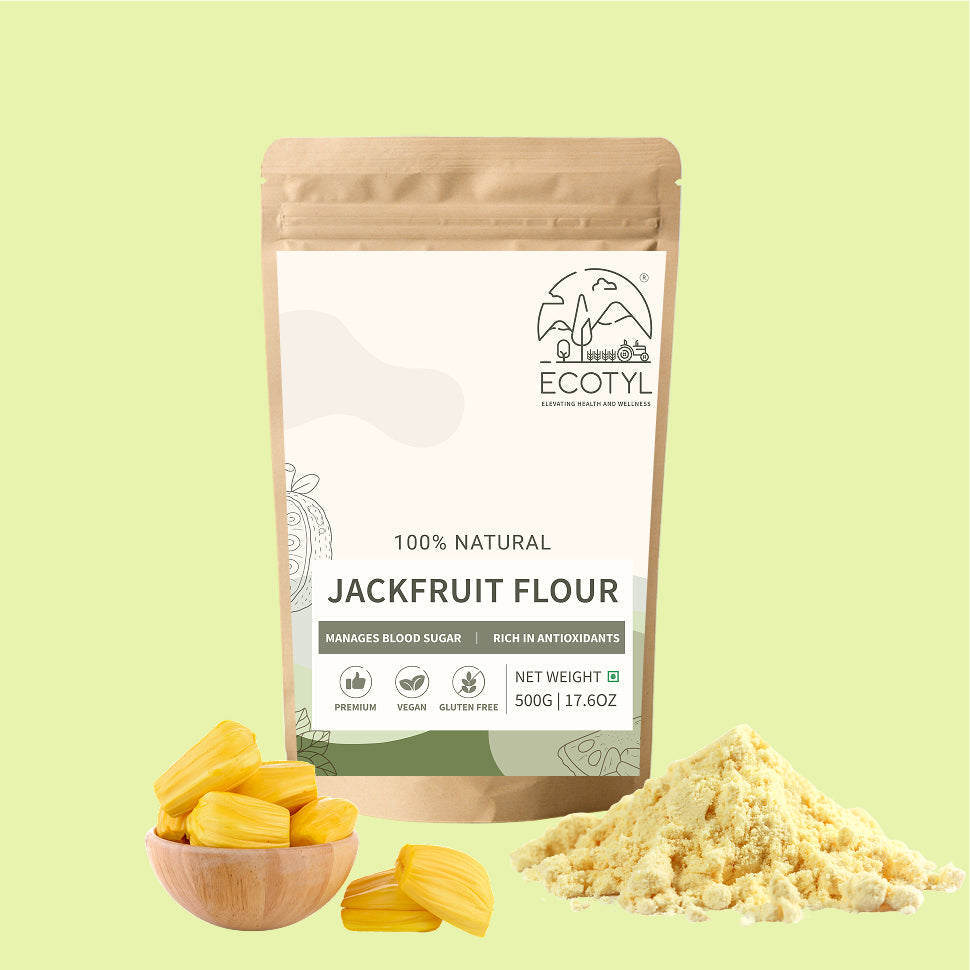Ecotyl Jackfruit Flour | Low Glycemic Index | Gluten Free | 500g