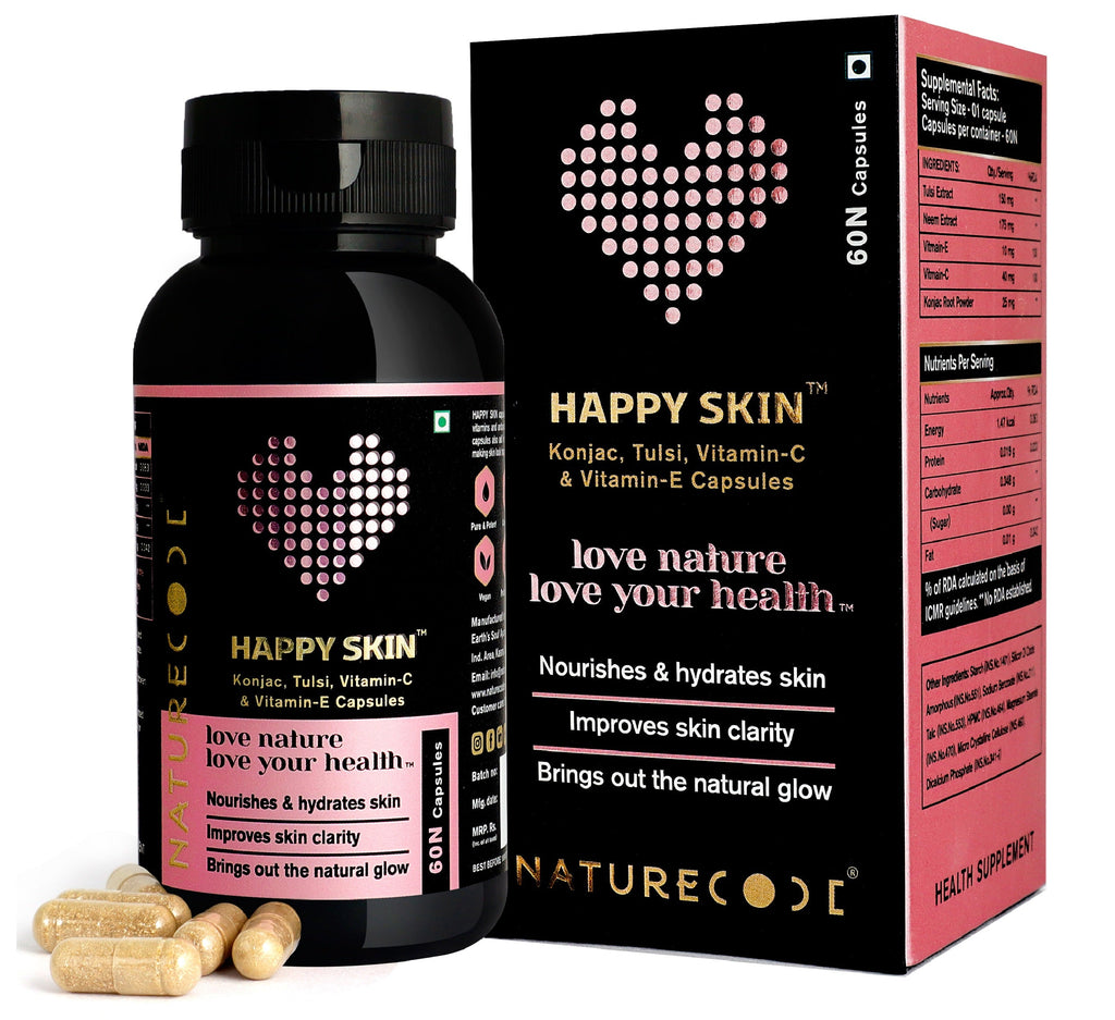 Nature Code Happy Skin Capsule - 60 Capsules