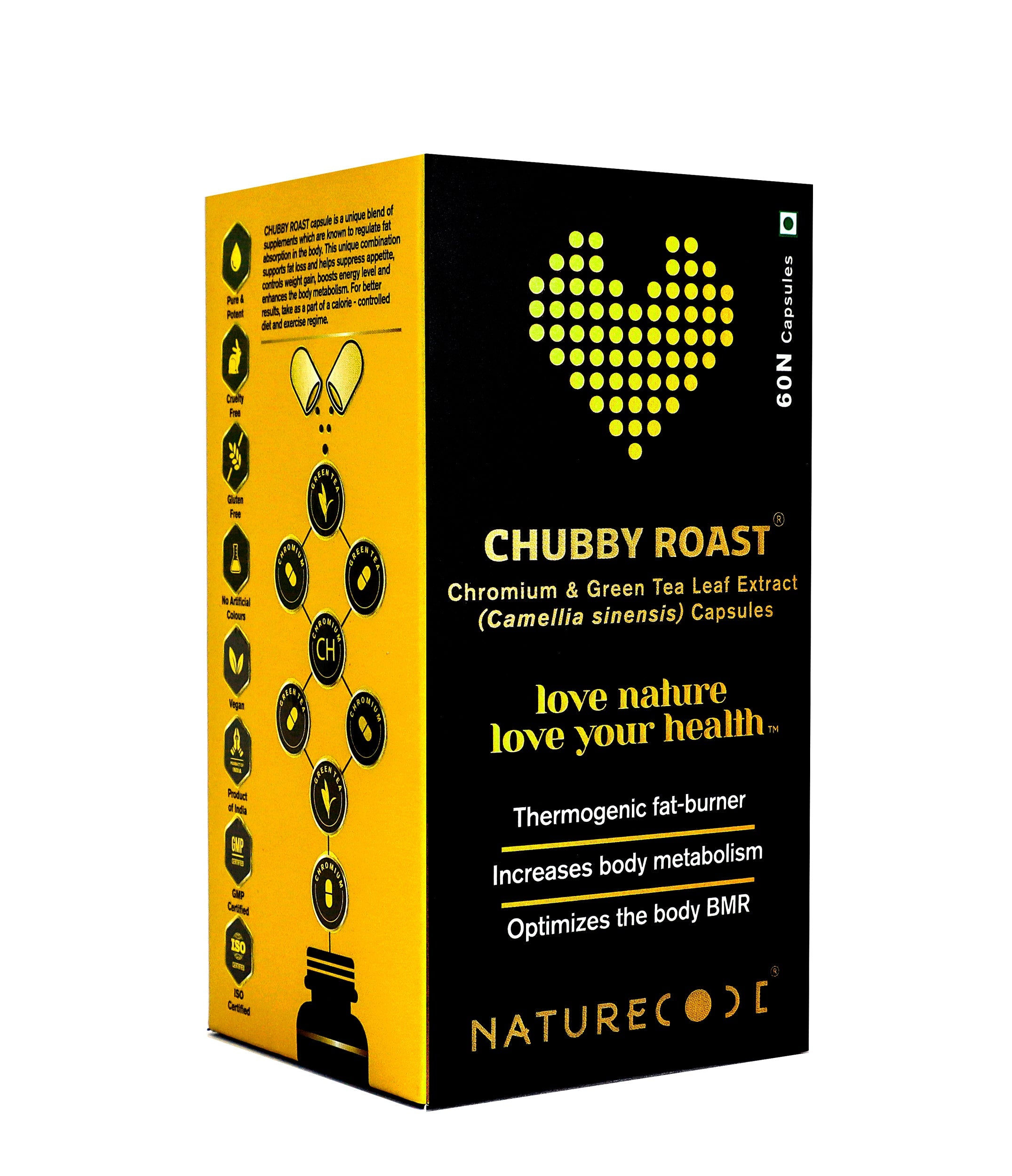 Nature Code Chubby Roast Capsule - 60 Capsules