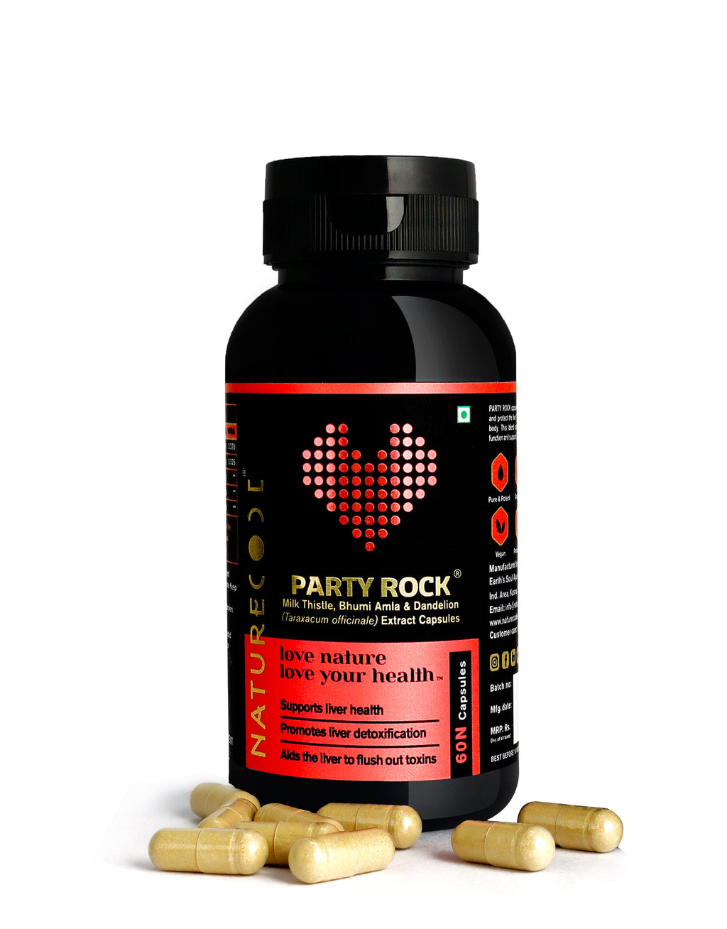 Nature Code Party Rock Capsule - 60 Capsules