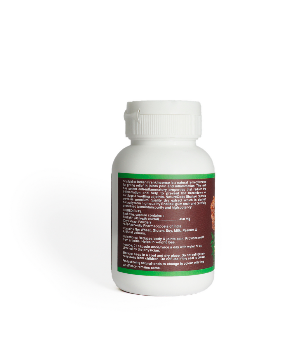 Nature Code Shallaki Veg Capsule - 60 Capsules