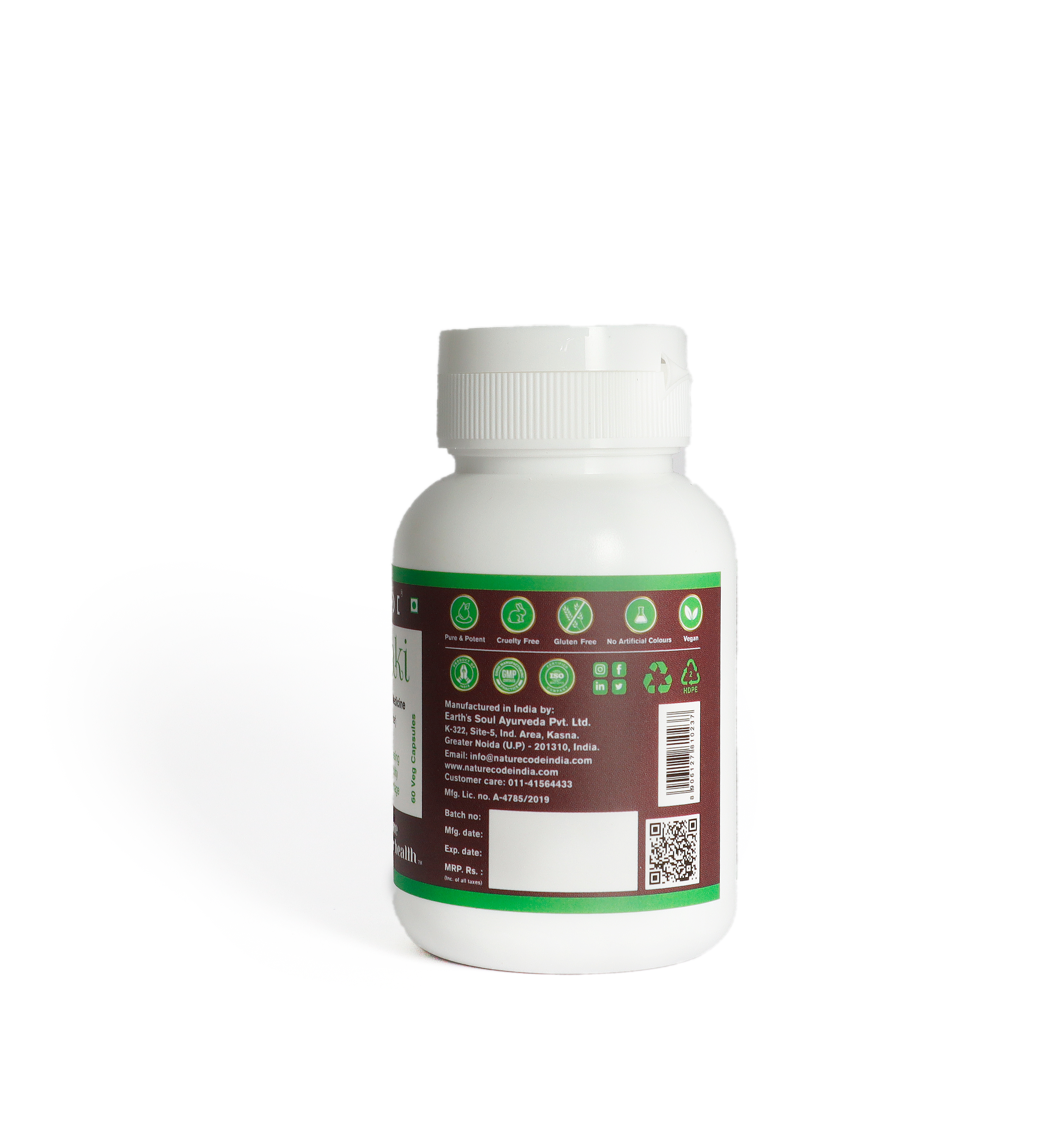 Nature Code Shallaki Veg Capsule - 60 Capsules